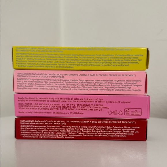 RHODE Peptide Lip Tint collection of 4  (BRAND NEW NEVER USED!) - Picture 8 of 8